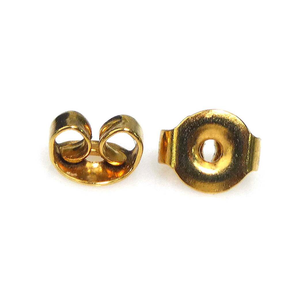 LOUIS VUITTON Gold Earrings - Picture 7 of 9